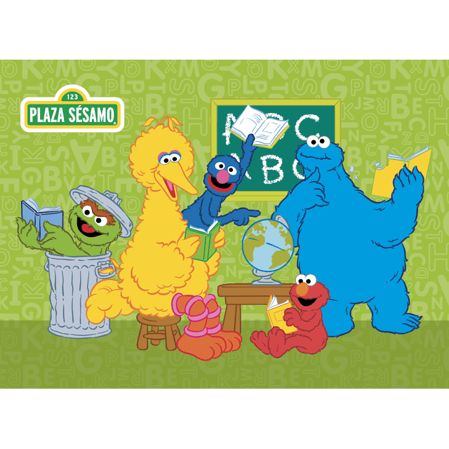 Rompecabezas Plaza Sesamo Escuela FLINK 48 piezas 38x28cm
