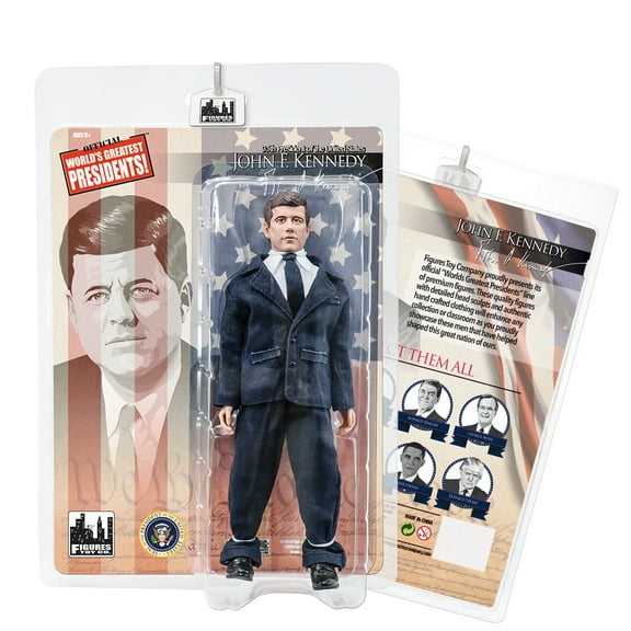 US Presidents 8 Inch Action Figures Series: John F. Kennedy [Blue Suit]