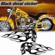 thumbnail image 4 of Calcomanía para motocicleta, 2 piezas, universal, para tanque de gasolina de motocicleta, calcomanía para motocicleta, respuesta rápida, 4 of 7