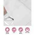 thumbnail image 6 of Blue Brown Stripes Kitchen Dish Towels for Drying Dishes Set of 3, Abstract Geometric Spring Flowers Country Waffle Weave Microfiber Hand Tea Bathroom Towels Quick Dry & Absorbent Towel 12x12, 6 of 7