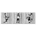 thumbnail image 2 of wall26 3 Panel Canvas Wall Art Play Basketball Pictures Home Wall Decorations for Bedroom Living Room Paintings Canvas Prints Framed - 12"x12"x3 Panels, 2 of 4