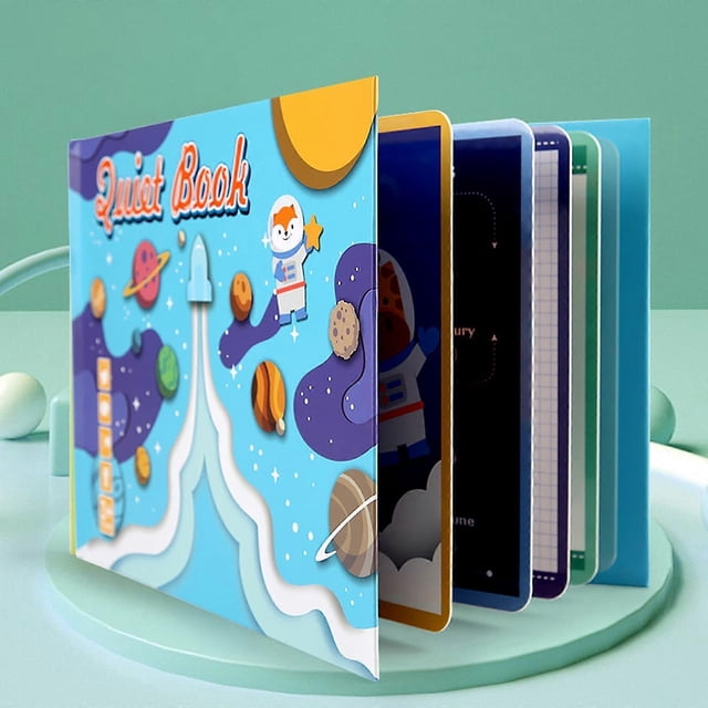 Stickers Book for Kids, Preschool Learning Travel Activities Quiet Busy Toys Sticker Book for Toddler Kids, Birthday Party Favor Gifts
