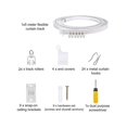 thumbnail image 4 of Rail de Rideau de Plafond Flexible de 5 Mètres, Rail de Rideau Flexible, Accessoires, 4 of 5