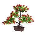 thumbnail image 3 of frutal Artificial, bonsái, adorno de plantas, centro de mesa realista, decoración de mesa para cocina resistente Estilo E, 3 of 9
