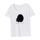 thumbnail image 4 of Camiseta para mujer Verano Tops Camisa de cuello redondo para uso diario Senderismo Viaje Caminar M, 4 of 7