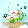 thumbnail image 1 of Clasificación de , juguete , clasificador, bloque de apilamiento, tablero de rompecabezas, Desarrollo Educativo, Motor, , Alfabeto de tortuga CUTICAT juego de mathing de formas de color, 1 of 8