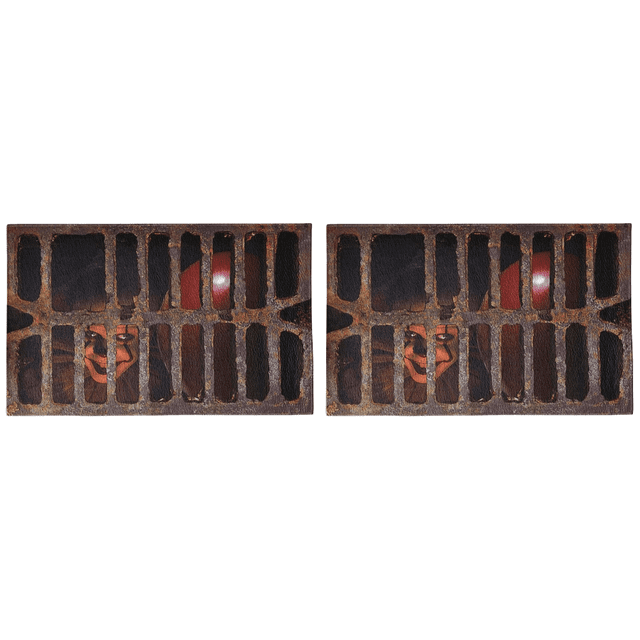 Felpudo Bienvenida Halloween Alfombra Antideslizante 3D Con Ilusión Payaso para Puerta