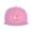 Pink, variant on Flat Bill Visor Classic Snapback Hat Ribbon Breast Cancer Awareness Adjustable Baseball Cap for Men Women Gray