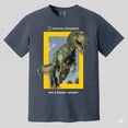 thumbnail image 2 of National Geographic Not a Happy Camper Dinosaur T-shirt, Funny T-Rex Camping Graphic T-Shirt, 2 of 6