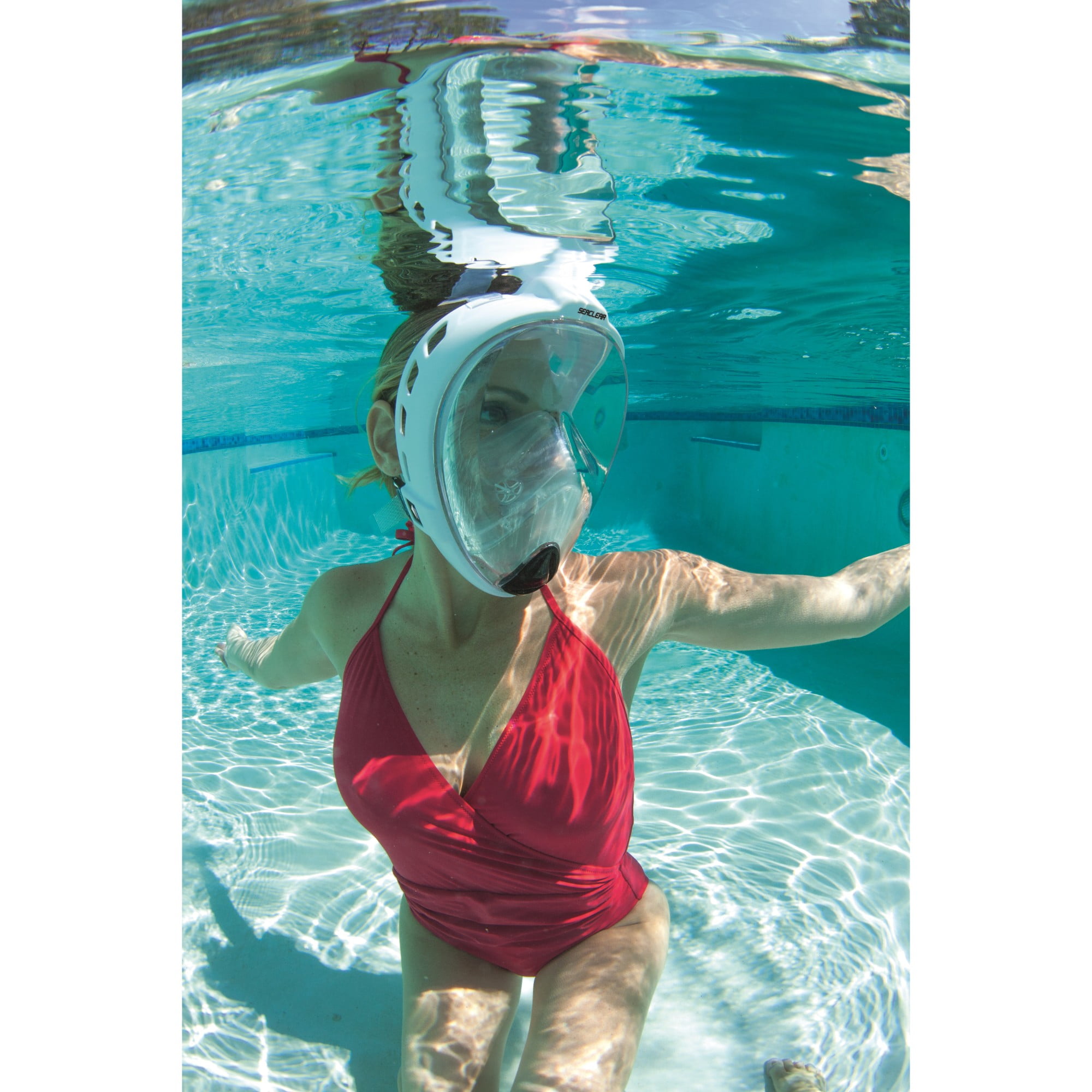 Bestway Masque Snorkeling Hydro-Pro Seaclear Bleu