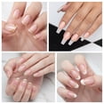 thumbnail image 4 of Pegatinas de uñas Shimmeroo French Gold grabadas en 3D, 2 hojas, 4 of 7