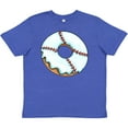 thumbnail image 3 of Inktastic Baseball Donut Youth T-Shirt, 3 of 5