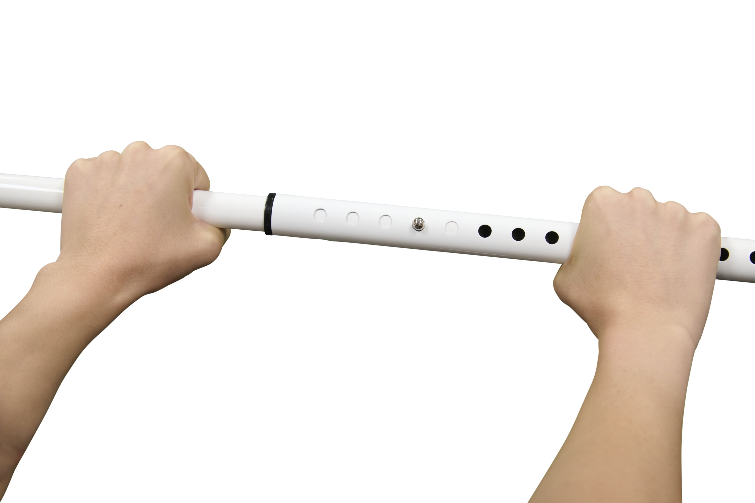 Brinks Steel Adjustable Window Security Bar with Brackets 15.5" to 34", White