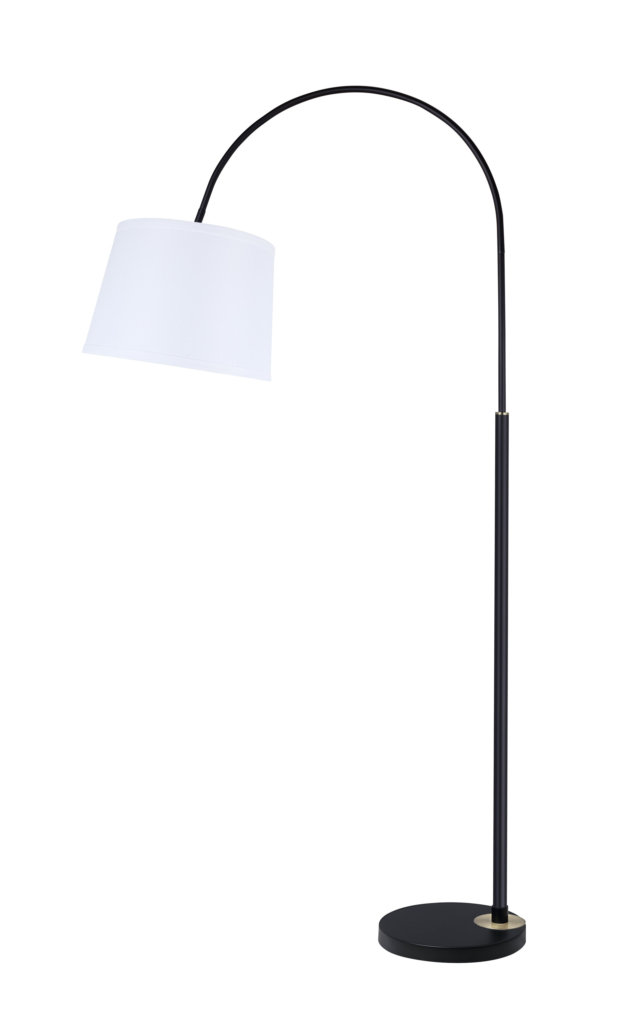Aspen Creative 45702 11 One Light Arc, 2 Arm Arc Floor Lamp