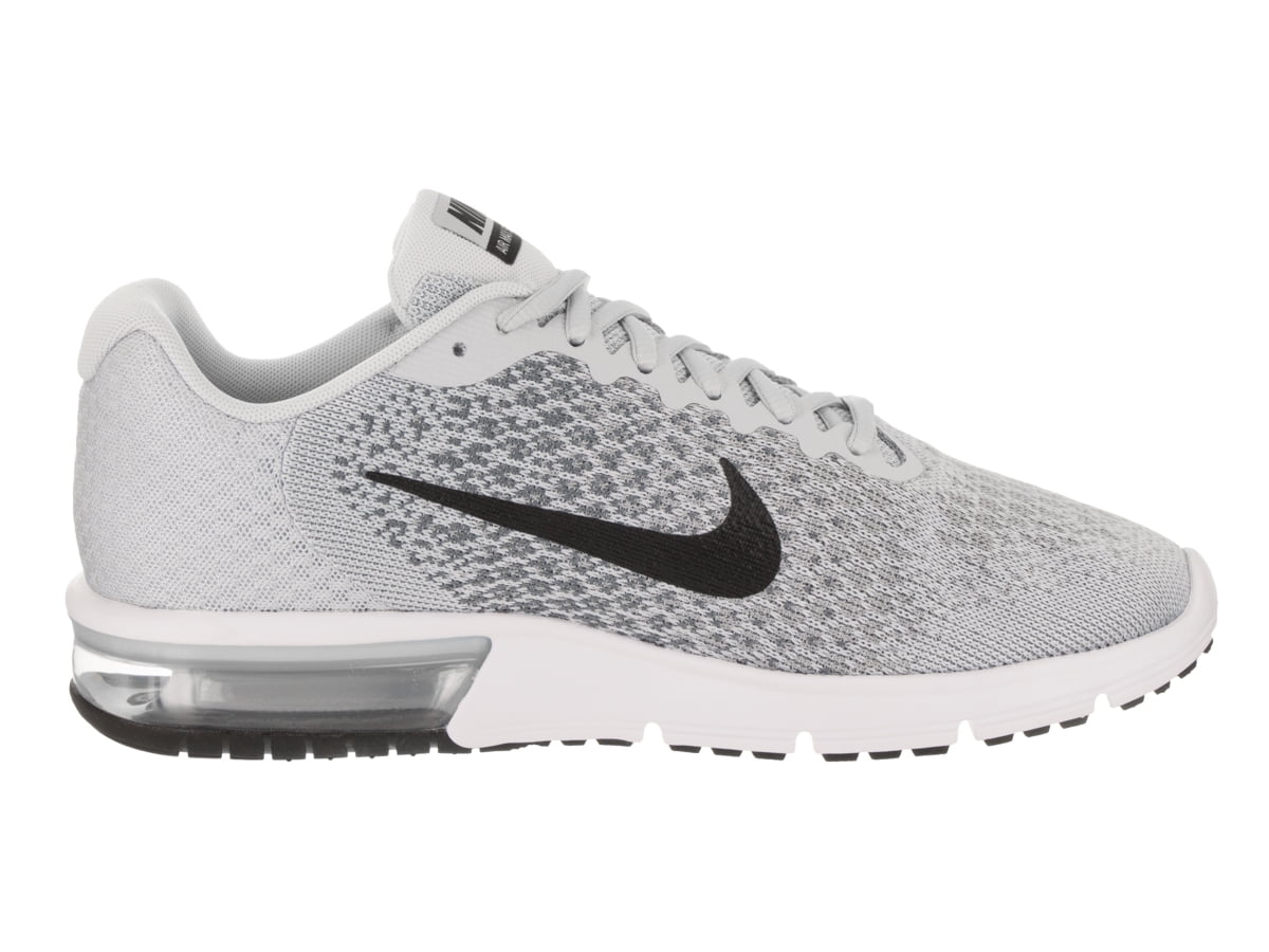 verbanning toxiciteit Uitverkoop Nike Men's Air Max Sequent 2 Running Shoes - White/Grey - 9.5 - Walmart.com