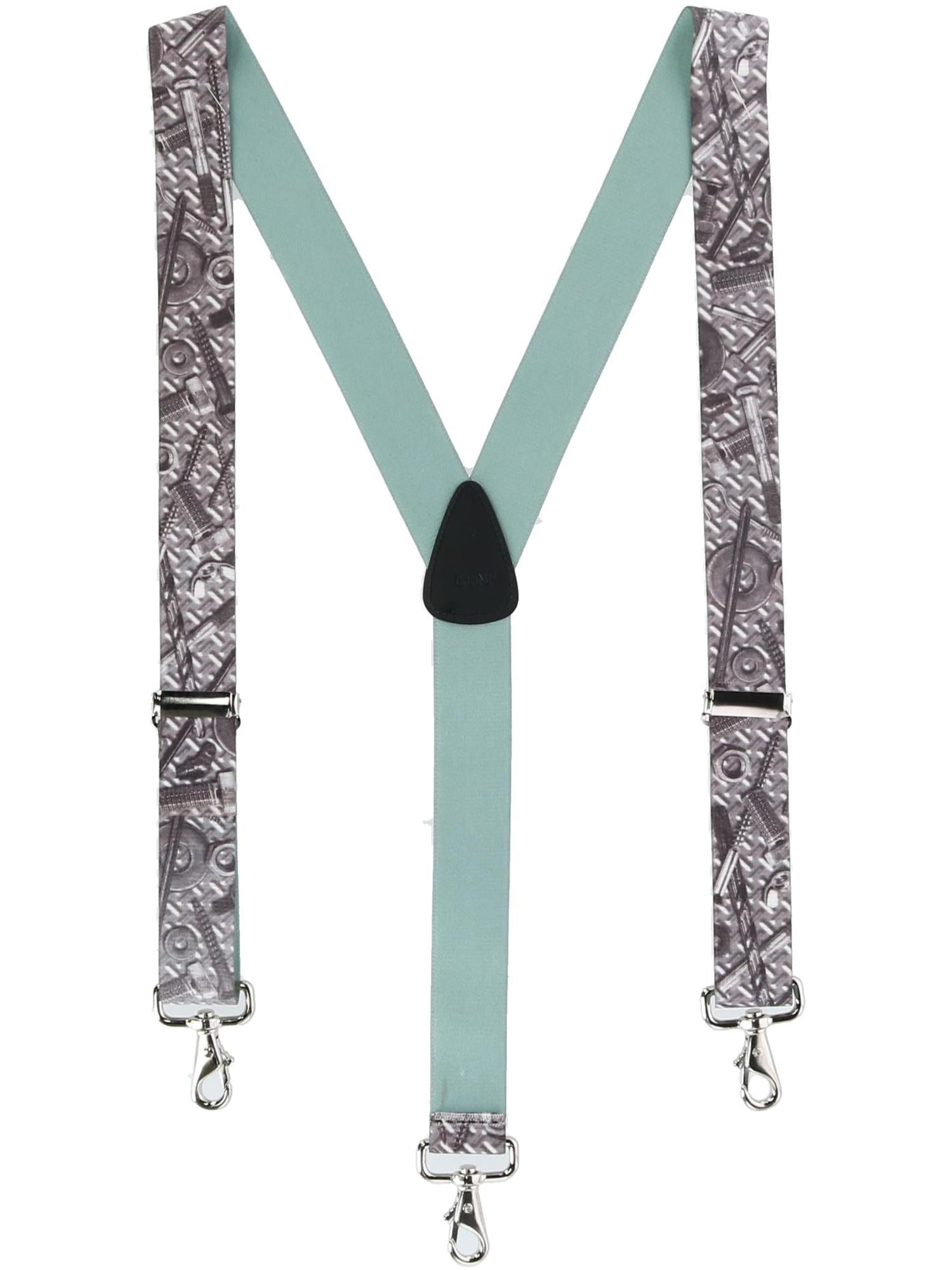 CTM CTM® Elastic Craftsman Novelty Suspenders with Swivel Hook Clips