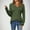Green, variant on GaThRRgYP Off the Shoulder Tops for Women,Plus Size Tops for Women,Women's Fashion Casual New Solid Color Long Sleeve V-Neck Hollow Knit Sweater Top Beige S