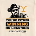 thumbnail image 3 of Yellowstone - Your Either Winning Or Learning - Men's Short Sleeve Graphic T-Shirt, 3 of 6