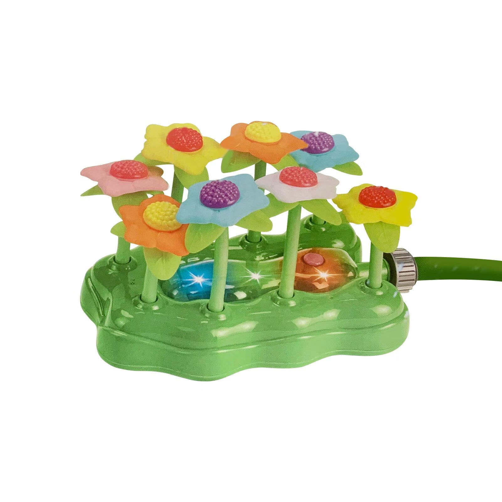 Flower Sprinkler Toy Outdoor Water Spray Sprinkler Splash Toy Blossom Sprinkler Summer Toys