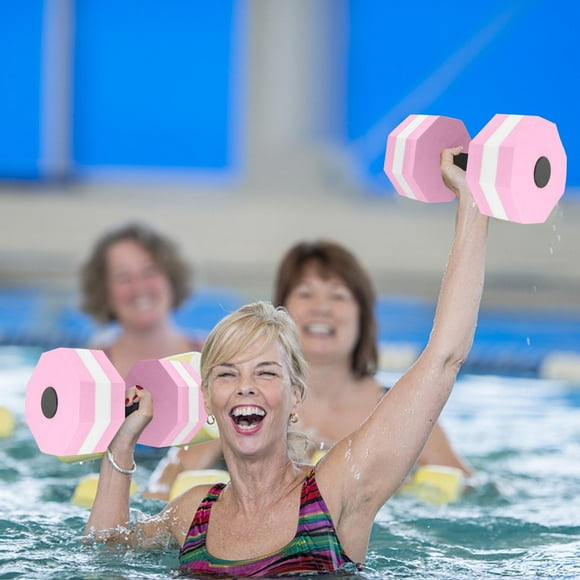 Oliegs Heated Blanket Water Dumbbells For Aquatic Aerobics And Fitness Swimming Yoga Equipment 1PC Chocolate