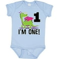 thumbnail image 3 of Inktastic First Birthday Girl Dragon Girls Baby Bodysuit, 3 of 5