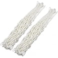 thumbnail image 2 of SURJDE 2PCS Basketball Net, 12 Loops White Polyester Basketball Net, Heavy Duty Basketball Replacement Net Basketball Hoop Net Backboard Accessories for Standard Rim Hoop, 2 of 7
