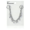 thumbnail image 2 of No Boundaries Women's Silver-Tone Disco Swag Chain Bag Charm, Silver, 2 of 2