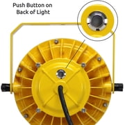 Signaworks LED Dock Bay Swivel Arm Light (50W, 5500LM), Brighten Trailers & Shipping Trailers, Industrial Aluminum Housing, 5ft Power Cord