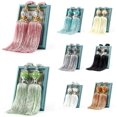 thumbnail image 4 of 1 Pair Handmade Curtain Tiebacks With Beads For Curtain Decoration (black), 4 of 5
