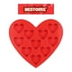 thumbnail image 3 of BRIGHTFUFU Molde de silicona BESTOMZ con 10 cavidades en forma de corazón para hacer cubitos de hielo (rojo), 3 of 7