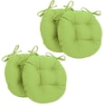 thumbnail image 1 of Coussins de Chaise Ronds Capitonnés en Sergé Uni de 16 Po (Ensemble de 4), 1 of 2