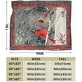 thumbnail image 5 of Cardinal Blanket Red Berry Fleece Throw Blanket Super Soft Warm Cozy Fuzzy Plush Bird Blanket Gifts for Girls Boys Kids Room Christmas Decor, 5 of 8