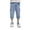 Blue, variant on RMGVDSD Boys Summer Denim Shorts Elastic Waist Casual Loose Jeans Shorts With Pockets School Kids Summer Shorts Trendy Baggy Jorts for 2-3 Years