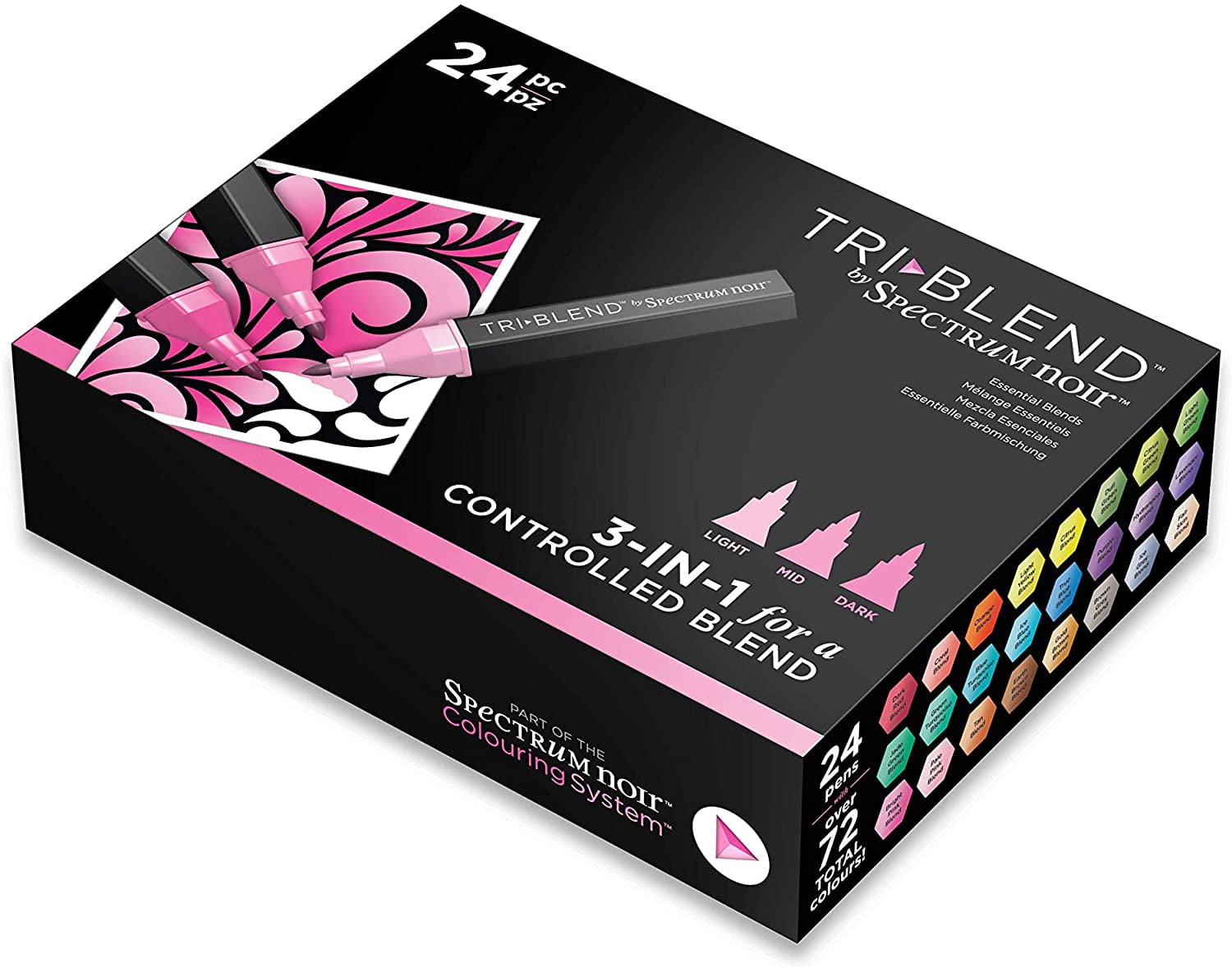 Featured image of post Spectrum Noir Pens Brights 24 Pack Spectrum noir colorista markers set two