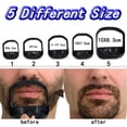 thumbnail image 3 of Plantilla de afeitado de barba plantilla multifuncional para dar forma a la barba 15 piezas para vello facial para hombres ANGGREK Otros, 3 of 8