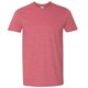 thumbnail image 1 of Gildan - Suave básica camiseta de manga corta para hombre - 100% algodón gordo (Cardinal jaspeado), 1 of 2