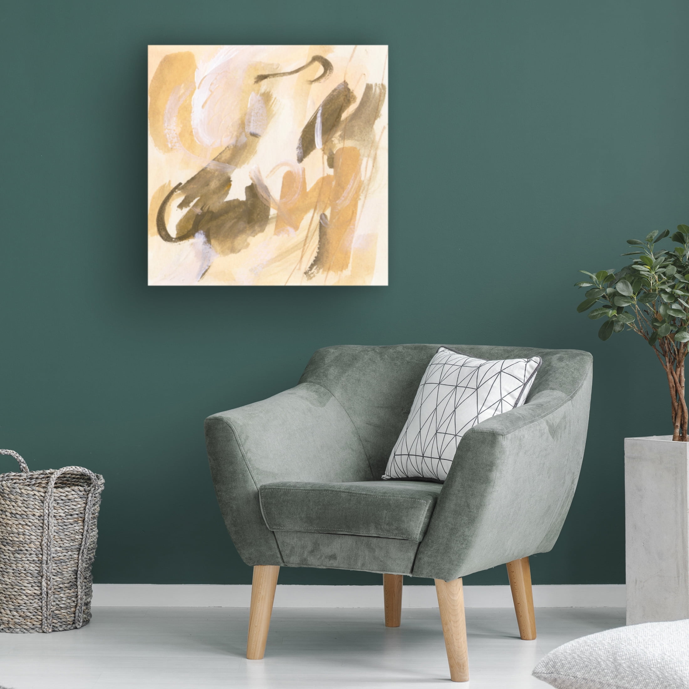 Canvas Wall Art - Melissa Wang 'Lost in Autumn II' Wall Art for Living Room, Bedroom, or Office Décor by Trademark Fine Art - 24 x 24 Inches