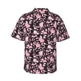 thumbnail image 3 of Haiem Daisies Flowers Printed Hawaiian Shirt for Men - Men’s Casual Beach Summer Shirts - Stretch Fabric with Modern Fit-Small, 3 of 9