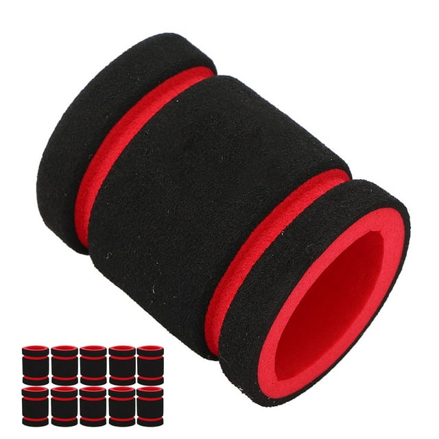 Housses de Poignée en Mousse, Jetables Augmenter Friction Poignée Enveloppe Empêchent de Glisser pour Poignée de la Machine Rouge, Vert, Jaune