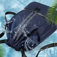 thumbnail image 3 of Qarigey Baloncesto Separación Húmeda Seca Conveniente Viaje Diario Al Aire Libre Múltiples Compartimentos Mochila Impermeable Almacenamiento Mochilas tesoro azul, 3 of 6