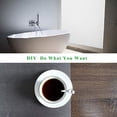 thumbnail image 2 of Coavas Window Film Non Adhesive Frosted Home Office Film Privacy Window Sticker Self Static Cling Vinly Glass Film for Bathroom Office Meeting Room Living Room (Matte White 17.7by78.7 Inch), 2 of 10