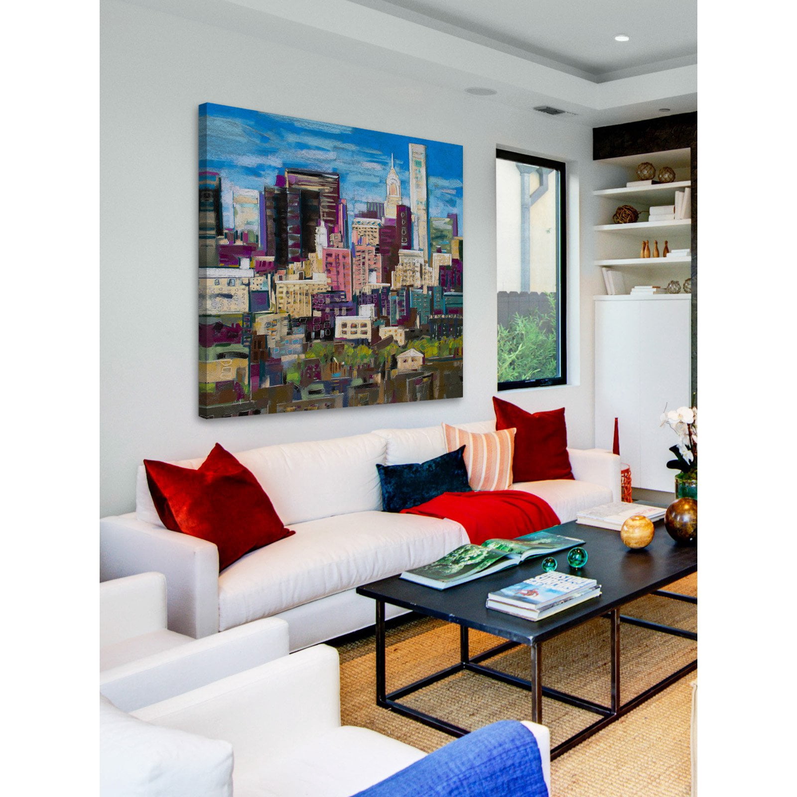 Marmont Hill Skyline New York City 2 Painting Wall Art Print
