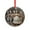 Pattern-1, variant on Running Girl Track & Field Cross Country Glass Christmas Ornament for Home Office Xmas Tree Decor Sport Fitness Christmas Ornaments Crystal Hanging