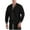 Black, variant on Men's Cotton Bomber Jacket Button Down Tops Long Sleeve Cardigans Casual Thermal Workwear Jacket Lightweight Flight Jackets Casual Softshell Varisty Jacket with Pockets