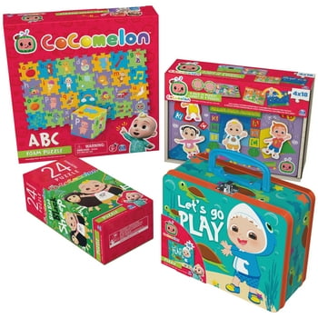 Spin Master CoComelon, 7-Pack Jigsaw Puzzle Mega Bundle, for Kids Ages 4 and up