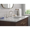 thumbnail image 3 of Delta 3562LF-BLMPU Lineax 1.2 GPM Widespread Bathroom Faucet - Black, 3 of 7