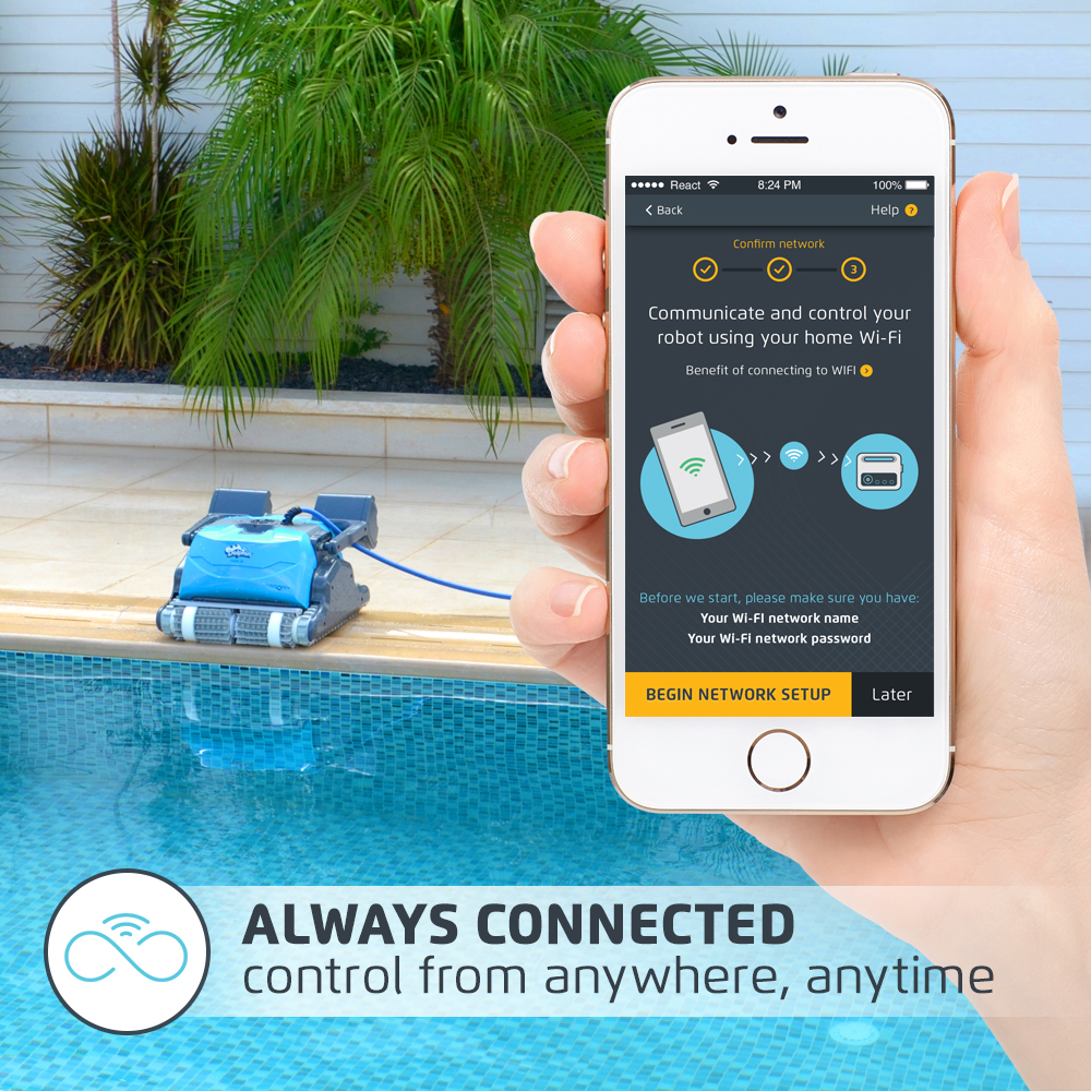 DOLPHIN Oasis Z5i WiFi Operated Robotic 