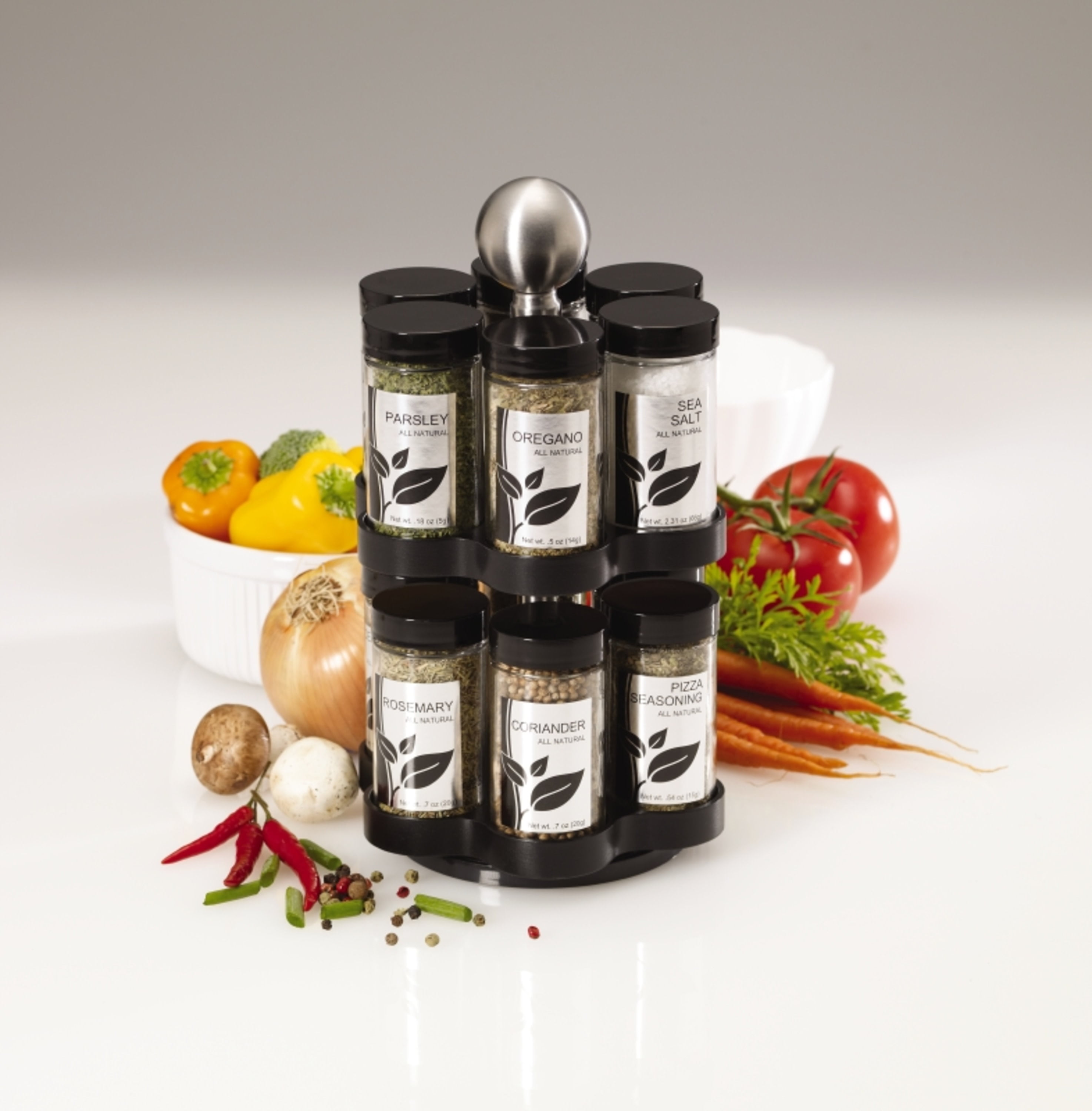 Kamenstein 12-Jar Madison Spice Rack