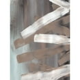 thumbnail image 3 of Lee, Judson 15x18 Black Modern Framed Museum Art Print Titled - White and Tan Strokes II, 3 of 5