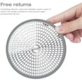 thumbnail image 2 of LEKEYE Shower Drain Hair Catcher/Strainer/Drain Protector/Stainless Steel and Silicone, 2 of 7